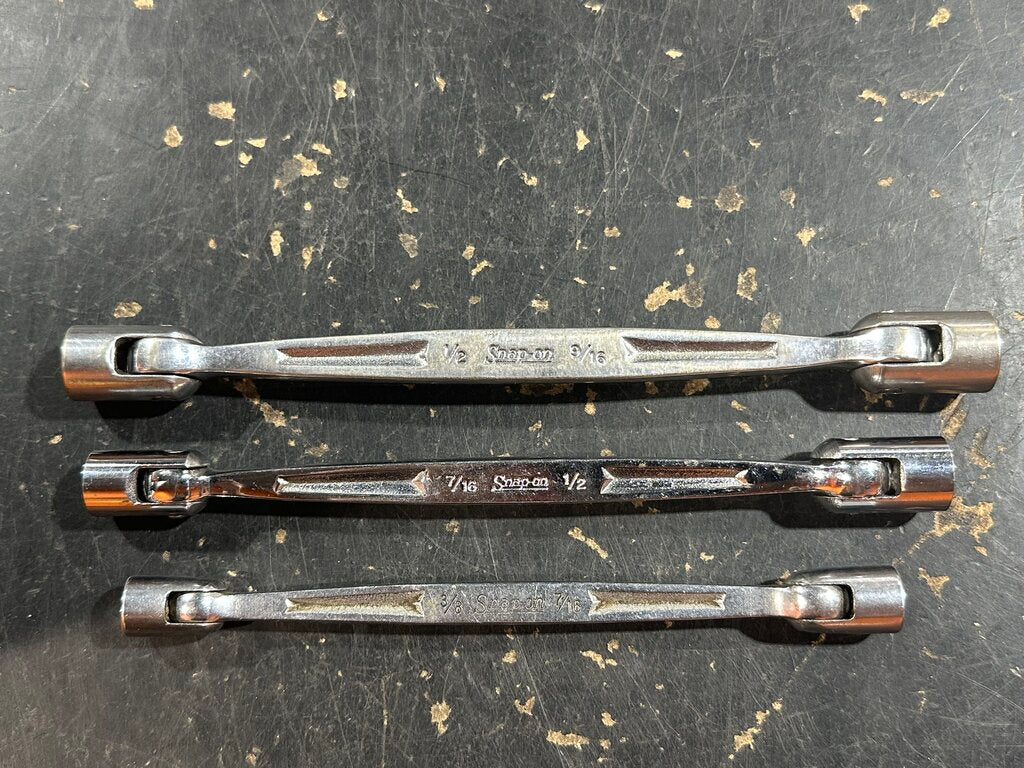 Double End Flex Head Socket Wrench Set
