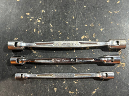 Double End Flex Head Socket Wrench Set