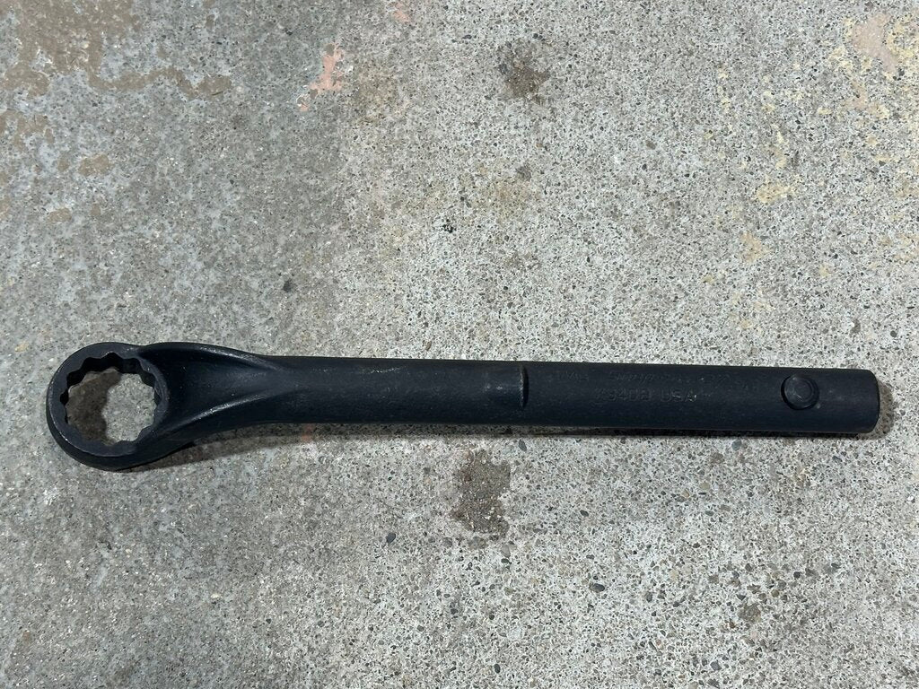 Heavy-Duty Offset Box Tubular Wrench