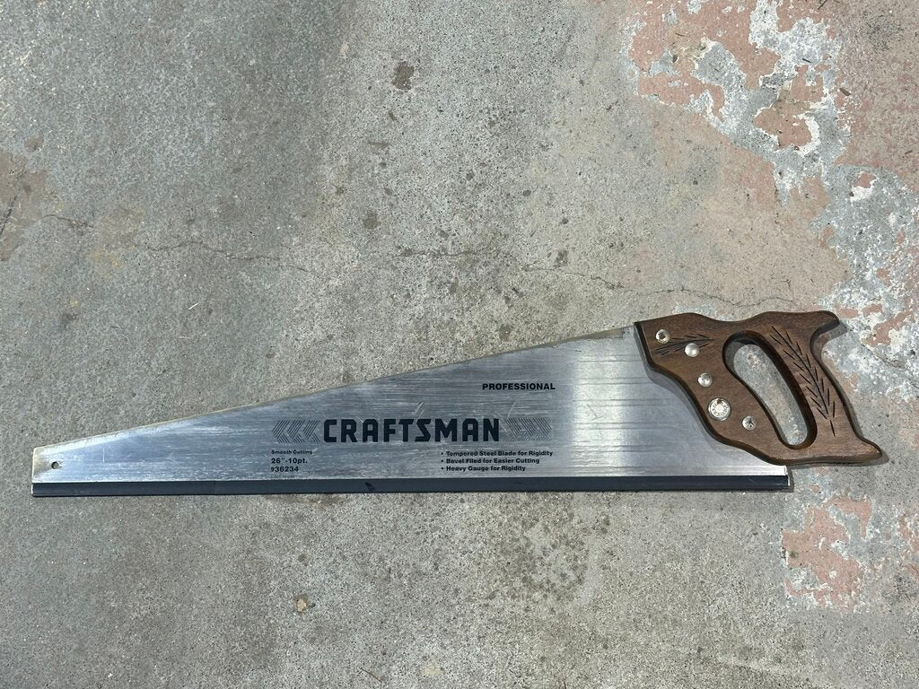 Smooth-Cut Hand Saw