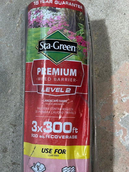 Premium Weed Barrier Landscape Fabric