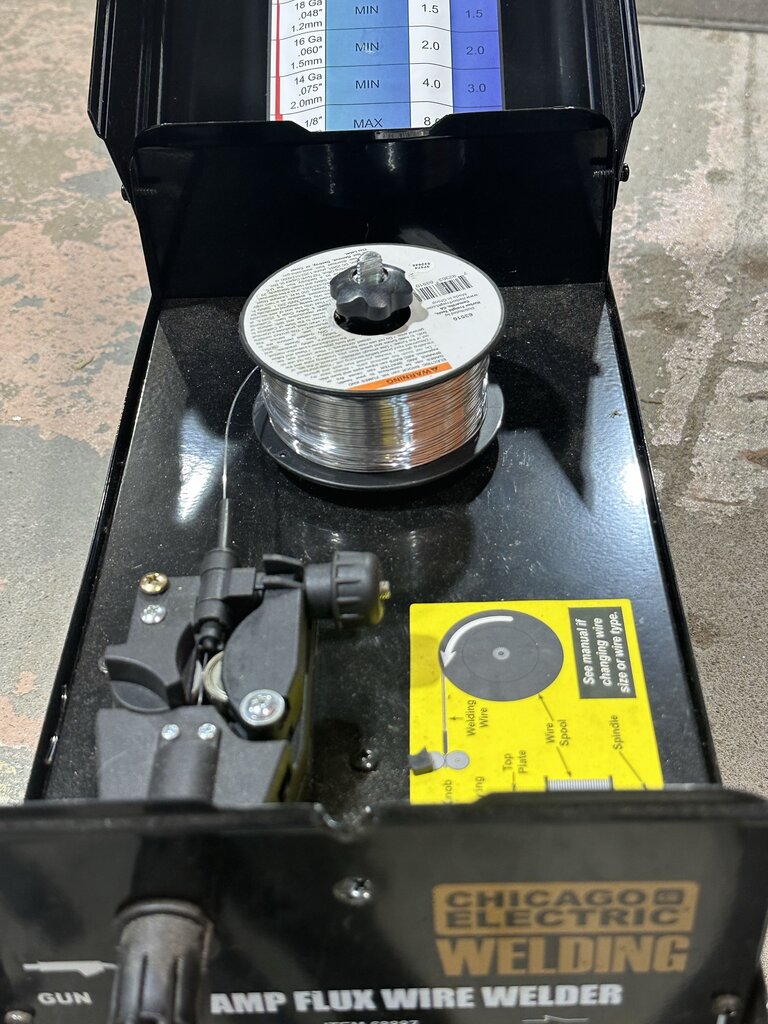 Flux-Core Wire-Feed Welder