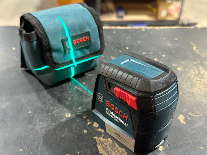 Green Self-Leveling Cross-line Laser Level