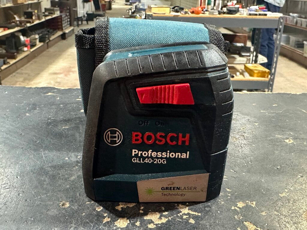 Green Self-Leveling Cross-line Laser Level
