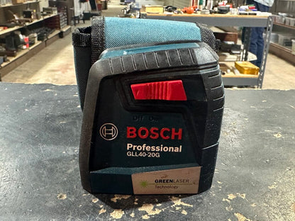 Green Self-Leveling Cross-line Laser Level