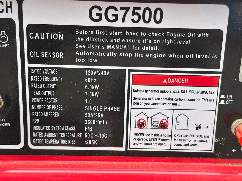 Portable Gas Generator