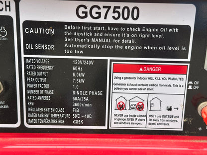 Portable Gas Generator