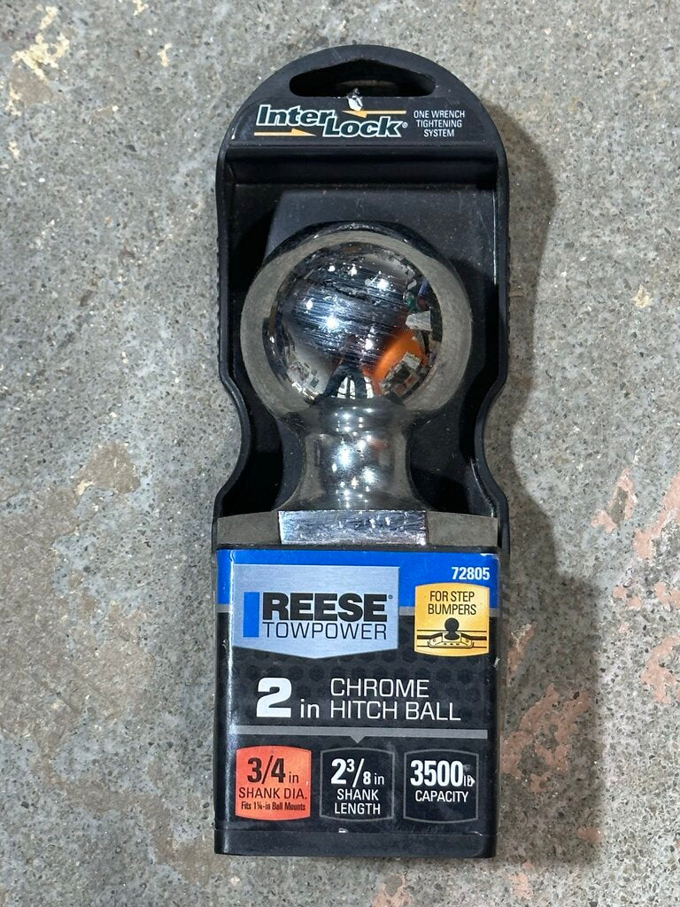 2 in. Steel Interlock Hitch Ball