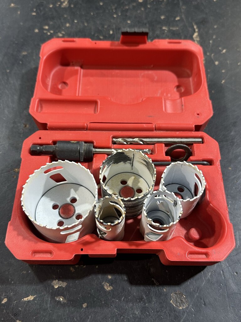 General Purpose Bi-Metal Hole Saw Set (9-Piece)
