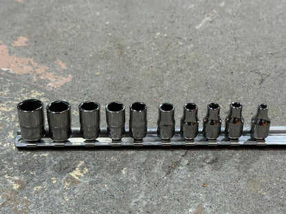 Metric Flank Drive® Shallow Socket Set
