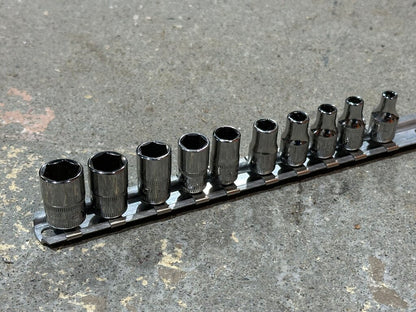 Metric Flank Drive® Shallow Socket Set