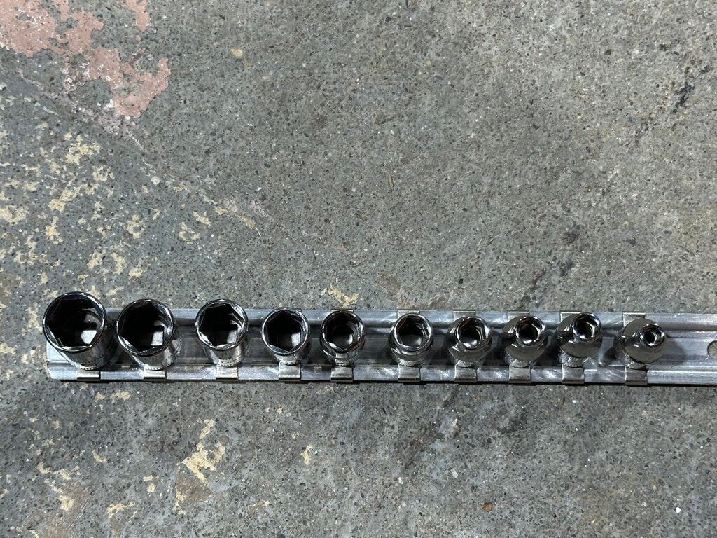 Metric Flank Drive® Shallow Socket Set