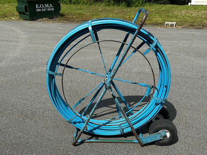 Python Duct Rodder with Wheeled Cage