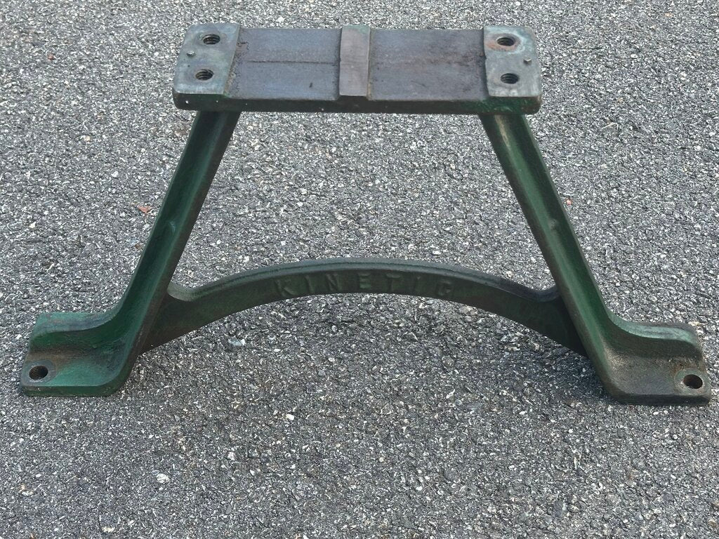 Cast Iron Industrial Machine Support Stands – Pair