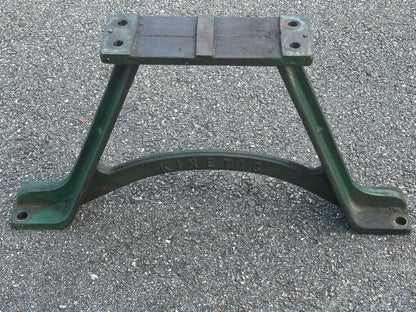 Cast Iron Industrial Machine Support Stands – Pair