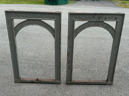 Cast Iron Industrial Stand Legs – Pair