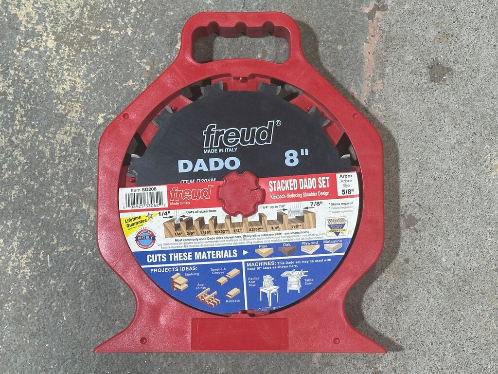 Stacked Dado Set