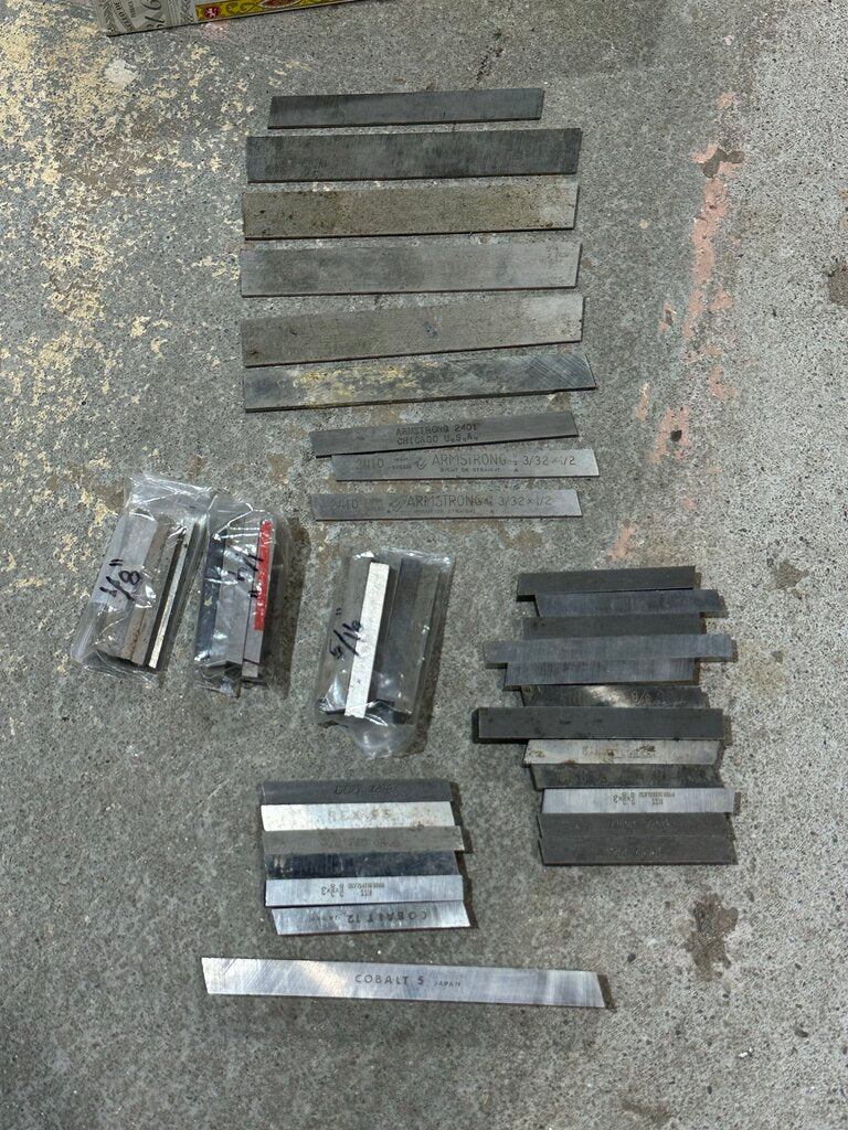HSS & Cobalt Lathe Tool Bit Blanks – Machinist Lot