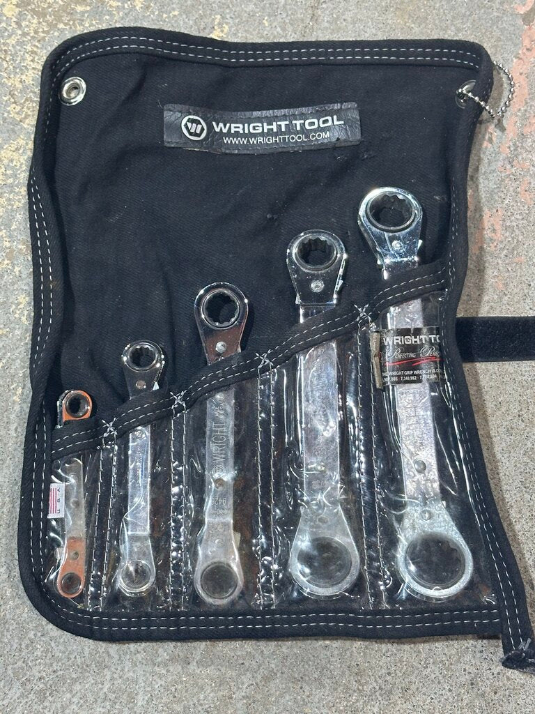 Ratcheting Offset Box Wrench Set