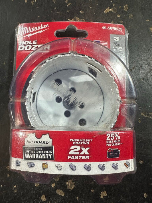 3 in. Hole Dozer Bi-Metal Hole Saw