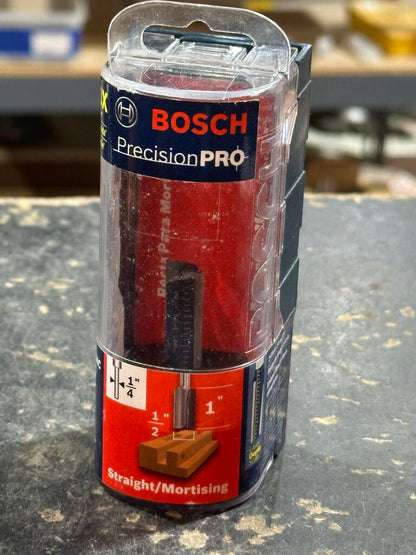 Carbide Tipped Double Flute Straight Bit
