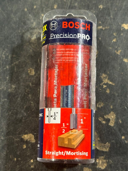 Carbide Tipped Double Flute Straight Bit