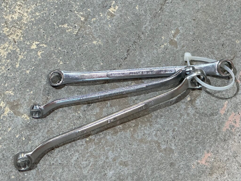 Offset Double Box End Wrench Set