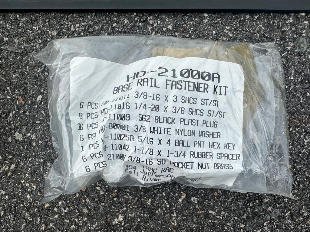 Truck Rack System Base Rails