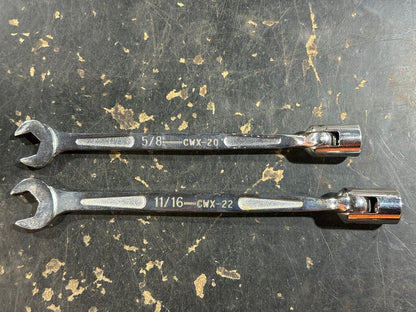 Flex Head Socket Wrench Set