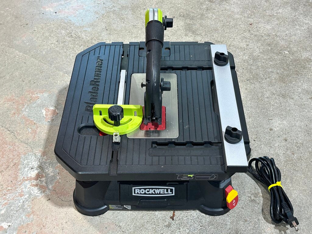 BLADERUNNER Benchtop Table Saw with Cross-Cut Sled