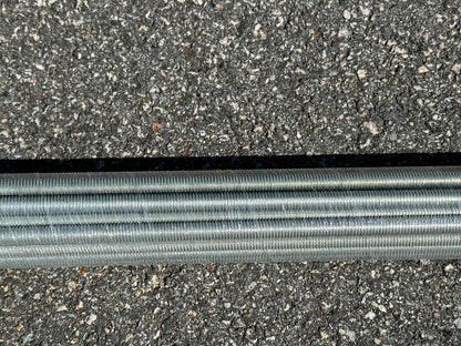 Zinc-Plated Threaded Rod – 25-Pack