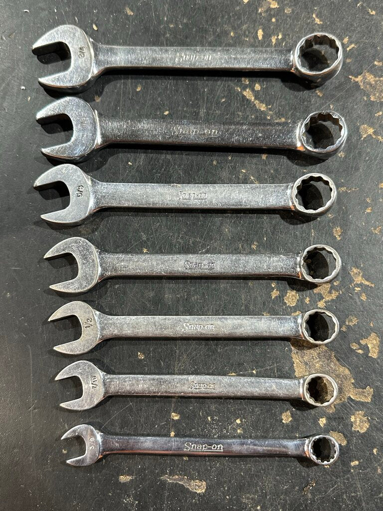 Short Combination Wrench Set