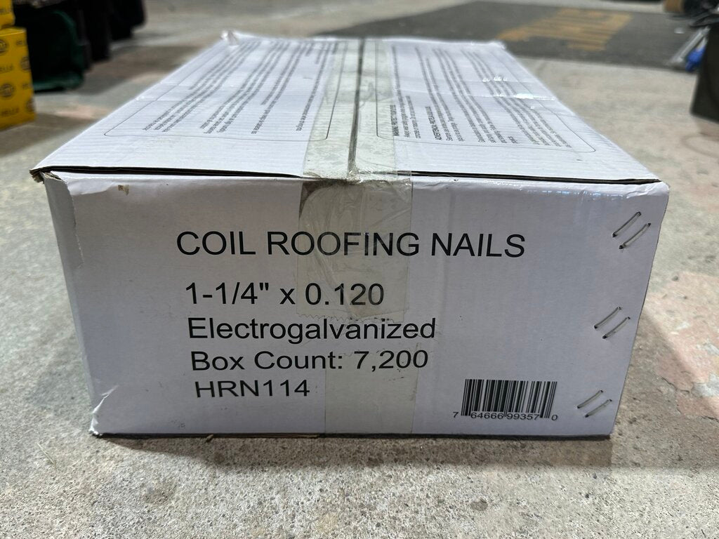 Coil Roofing Nails - 7,200 Count