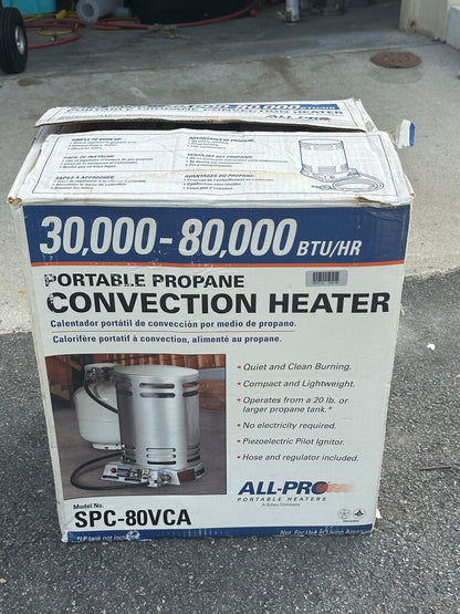 Portable Propane Convection Heater