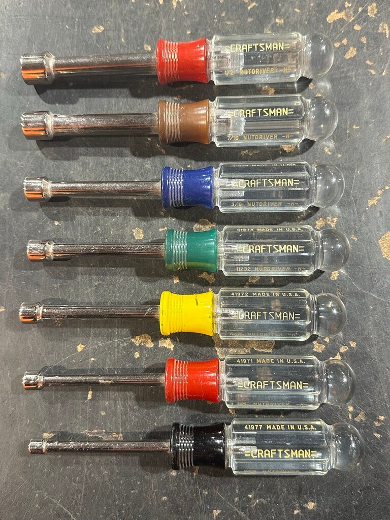 Hollow Shank Nut Driver Set