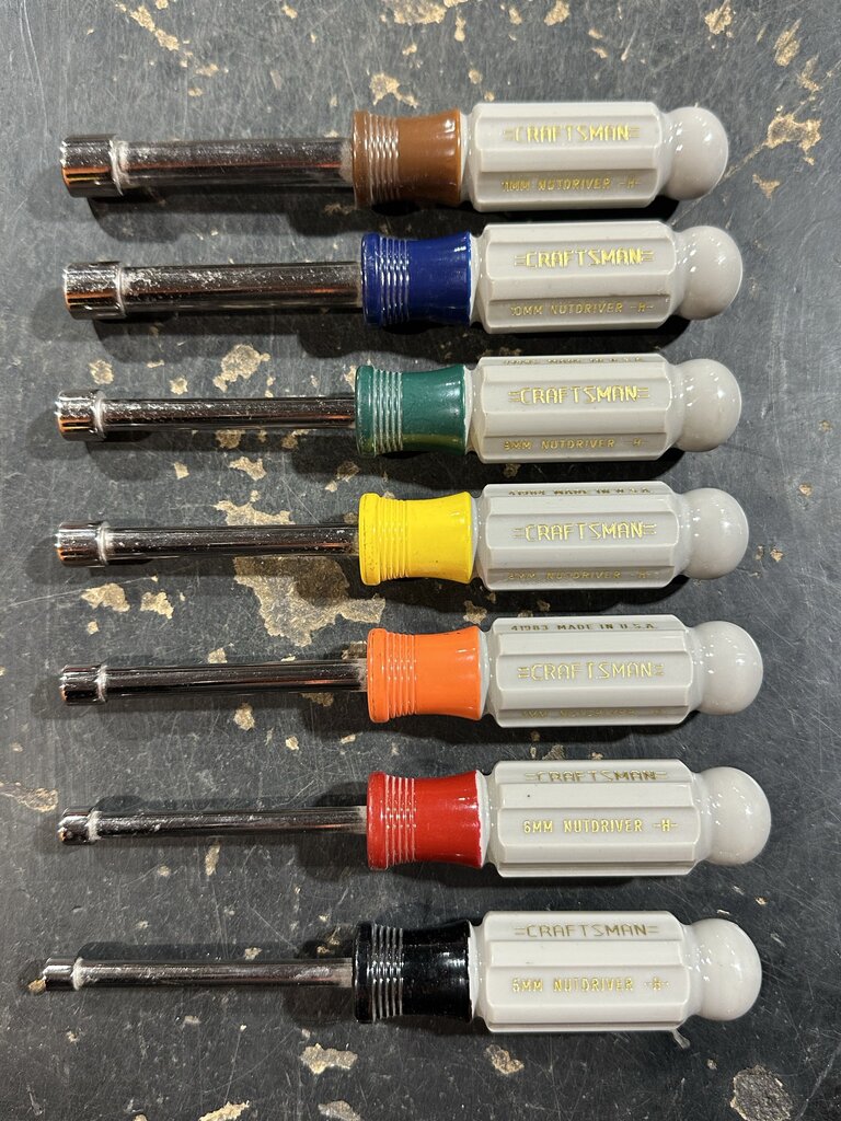 Hollow Shank Nut Driver Set