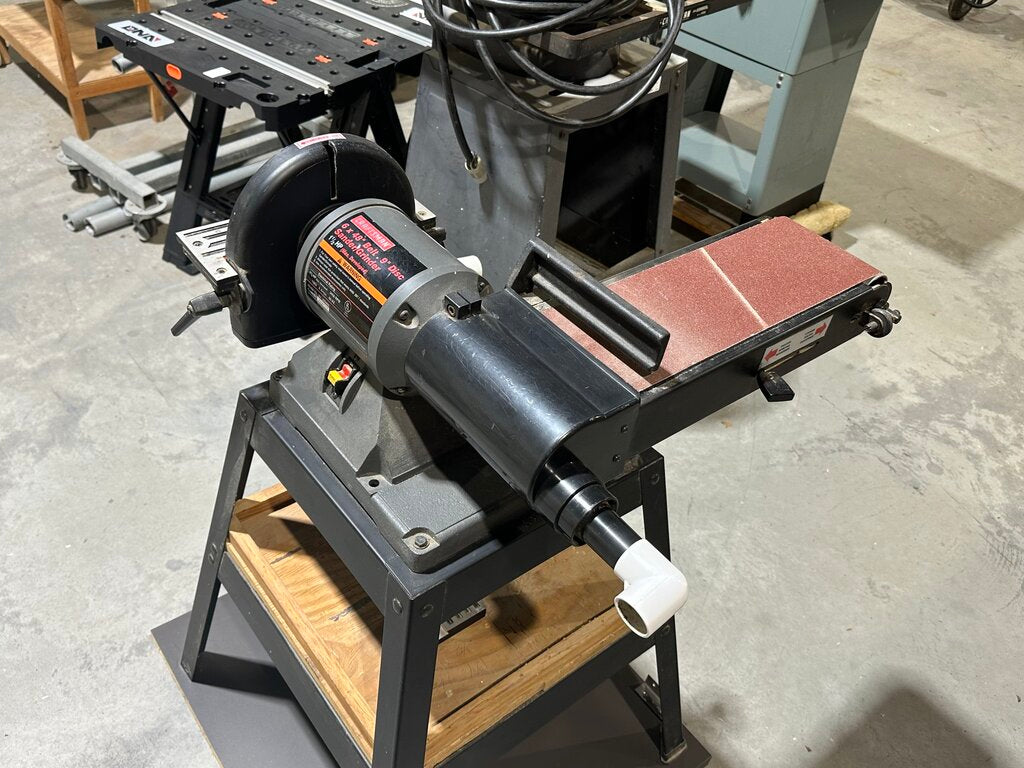 Belt/Disc Sander/Grinder With Stand