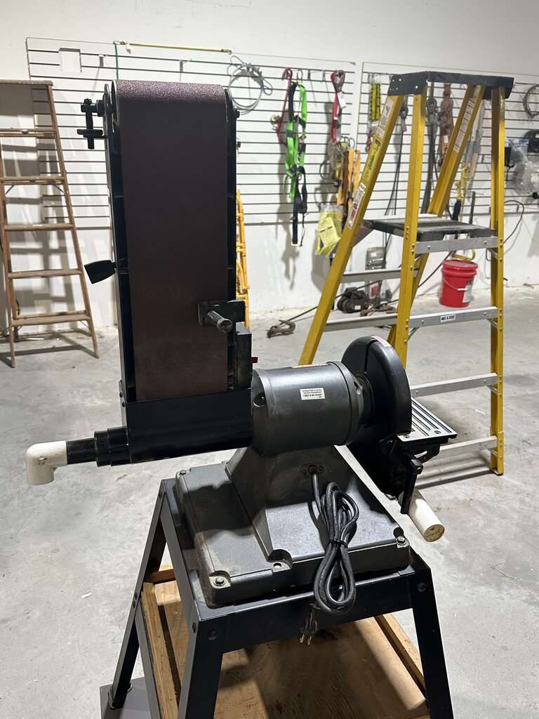 Belt/Disc Sander/Grinder With Stand