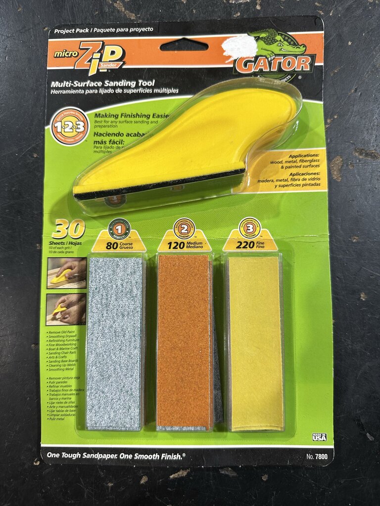 Multi-Surface Sanding Tool