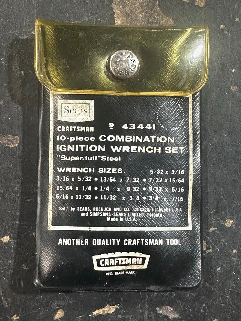 Combination Ignition Wrench Set