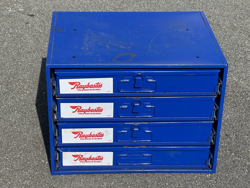 4-Drawer Steel Parts Storage Cabinet
