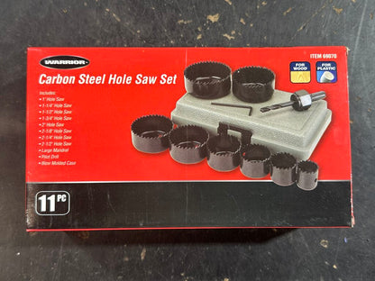 Carbon Steel Hole Saw Kit