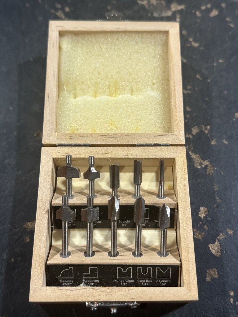 Rotary Tool Router Bit Set