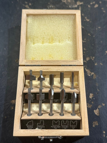 Rotary Tool Router Bit Set