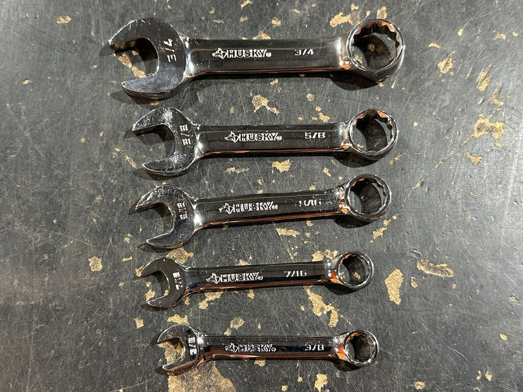 Short Combination Wrench Set