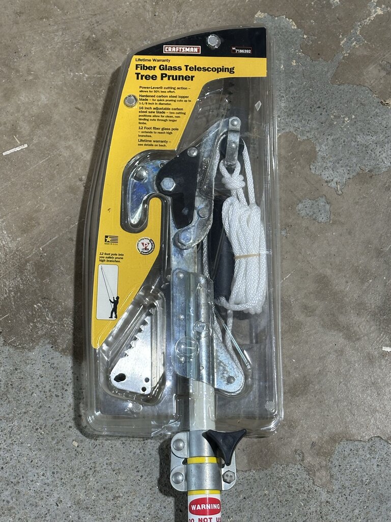 Heavy-Duty Manual Pole Tree Pruner and Saw