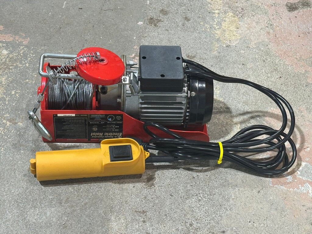 Electric Hoist with Remote Control