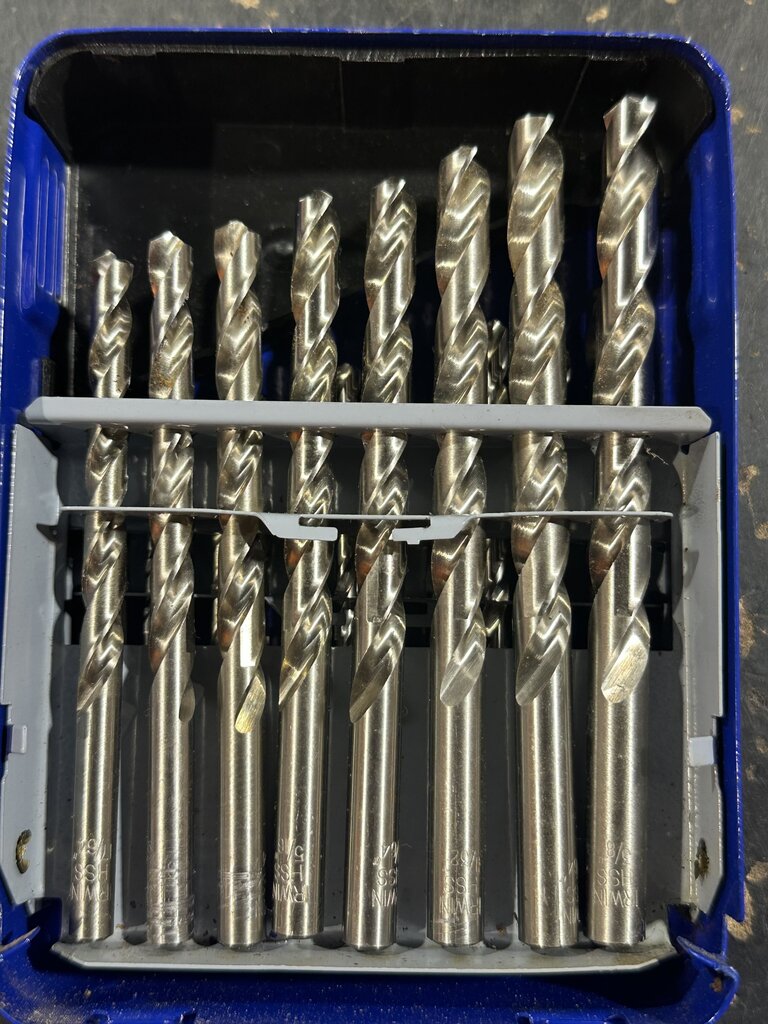 High Speed Steel Drill Bit Set