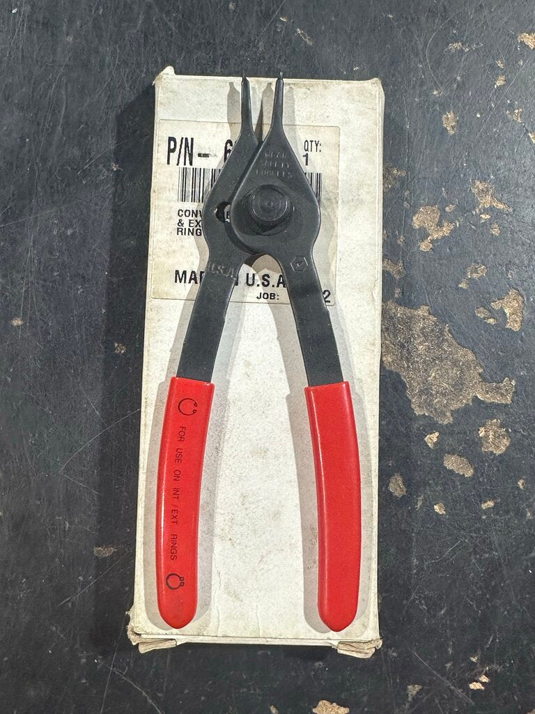 Convertible Internal / External Retaining Ring Pliers