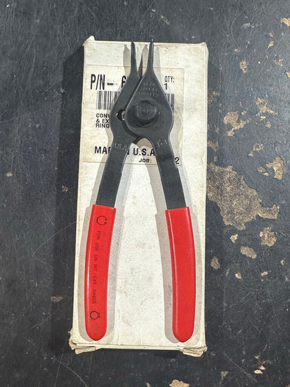 Convertible Internal / External Retaining Ring Pliers